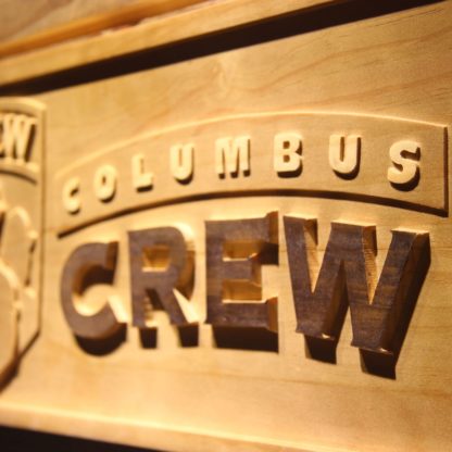 Columbus Crew SC Wood Sign - Legacy Edition neon sign LED