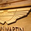 Aston Martin Wood Sign