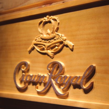 Crown Royal Wood Sign neon sign LED