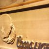 Dallas Cowboys Coors Light Helmet Wood Sign