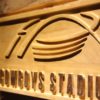 Dallas Cowboys Cowboys Stadium Wood Sign - Legacy Edition