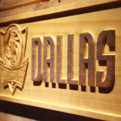 Dallas Mavericks Wood Sign neon sign LED