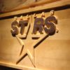 Dallas Stars Wood Sign - Legacy Edition