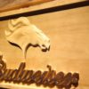 Denver Broncos Budweiser Wood Sign