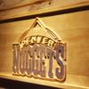Denver Nuggets Wood Sign