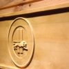 Detroit Lions 1961-1969 Circle Wood Sign - Legacy Edition
