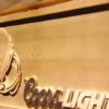 Detroit Lions Coors Light Helmet Wood Sign