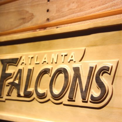 Atlanta Falcons 1998-2002 Logo Wood Sign - Legacy Edition neon sign LED