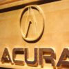 Acura Wood Sign