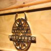 Disturbed Wood Sign
