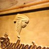 Atlanta Falcons Budweiser Wood Sign