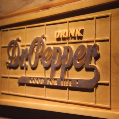 Dr Pepper Good For Life Wood Sign neon sign LED