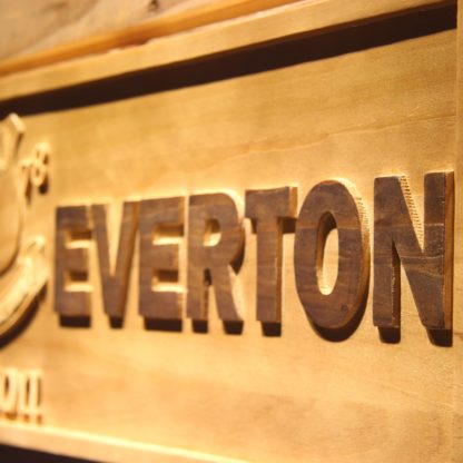 Everton FC Wood Sign - Legacy Edition neon sign LED