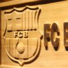 FC Barcelona Wood Sign