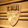FC Dallas Wood Sign