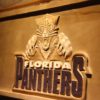Florida Panthers Wood Sign - Legacy Edition