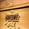 Fortune Ethyl Gasoline Wood Sign