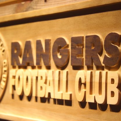 Glasgow Rangers FC Wood Sign - Legacy Edition neon sign LED