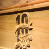 Green Bay Packers 10th Anniversary Wood Sign - Legacy Edition