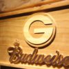 Green Bay Packers Budweiser Wood Sign