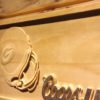 Green Bay Packers Coors Light Helmet Wood Sign