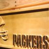 Green Bay Packers Helmet Wood Sign