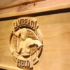 Green Bay Packers Lambeau Field Wood Sign