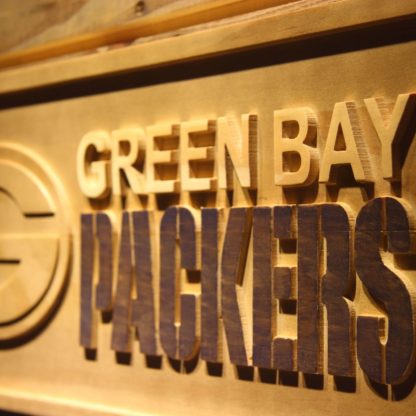 Green Bay Packers Wood Sign neon sign LED