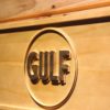 Gulf Gasoline Wood Sign