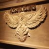 Atlanta Hawks Wood Sign - Legacy Edition