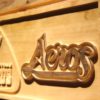 Houston Aeros Wood Sign - Legacy Edition