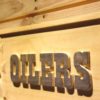 Houston Oilers 1980-1996 Wood Sign - Legacy Edition