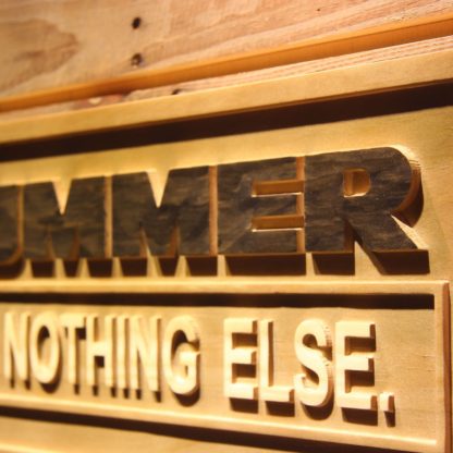 Hummer Like Nothing Else Wood Sign neon sign LED