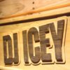 Icey Wood Sign