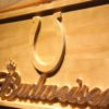 Indianapolis Colts Budweiser Wood Sign