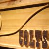 Indianapolis Colts Split Wood Sign