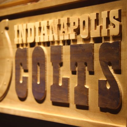 Indianapolis Colts Wood Sign neon sign LED