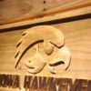 Iowa Hawkeyes Wood Sign
