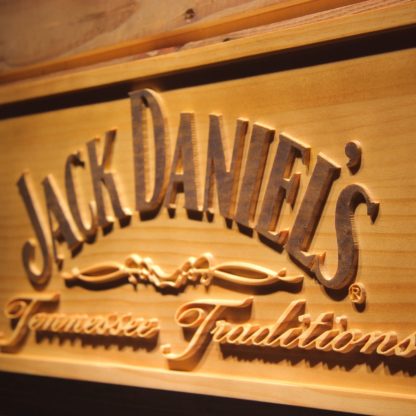 Jack Daniel`s Tennessee Tradition Wood Sign neon sign LED
