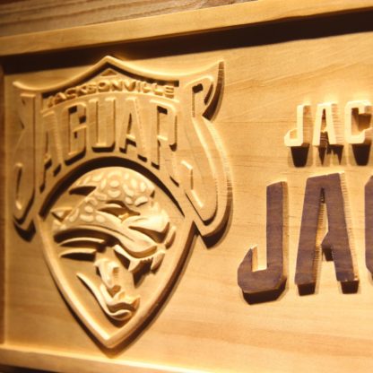 Jacksonville Jaguars Wood Sign neon sign LED