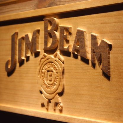 Jim Beam Wood Sign neon sign LED