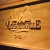 Jimmy Buffett`s Margaritaville Cafe Logo Wood Sign