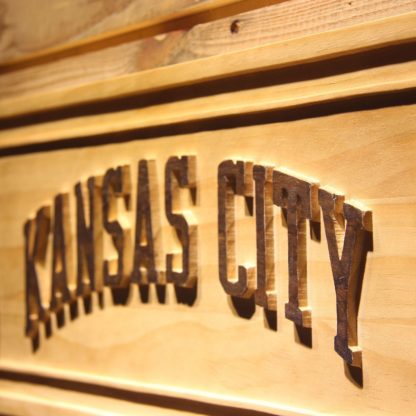 Kansas City Royals 2002-2005 Text Wood Sign - Legacy Edition neon sign LED