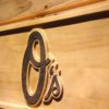 Baltimore Orioles 2 Wood Sign
