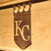 Kansas City Royals Logo Wood Sign