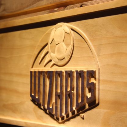 Kansas City Wizards Wood Sign - Legacy Edition neon sign LED