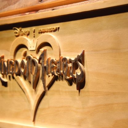 Kingdom Hearts Wood Sign neon sign LED