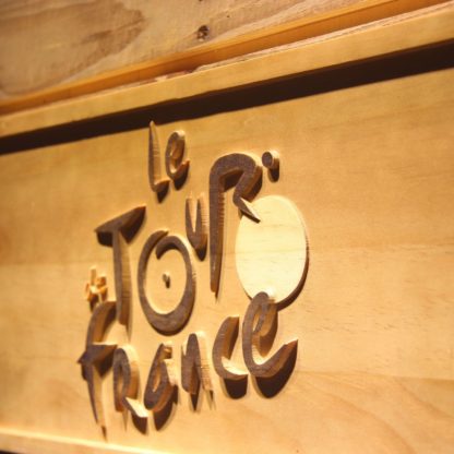 Le Tour de France Wood Sign neon sign LED