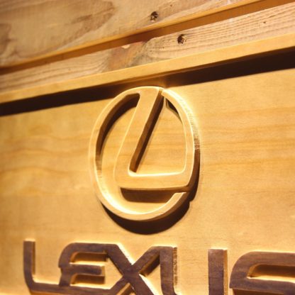 Lexus Wood Sign neon sign LED