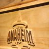 Los Angeles Angels of Anaheim 1997-2001 Anaheim Halo Logo Wood Sign - Legacy Edition